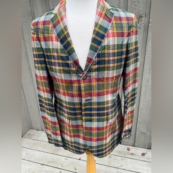 Polo Ralph Lauren Plaid Sport Jacket Blazer